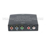Convertidor HDMI a RGB (Y,PB,Pr) + Audio RCA R+L